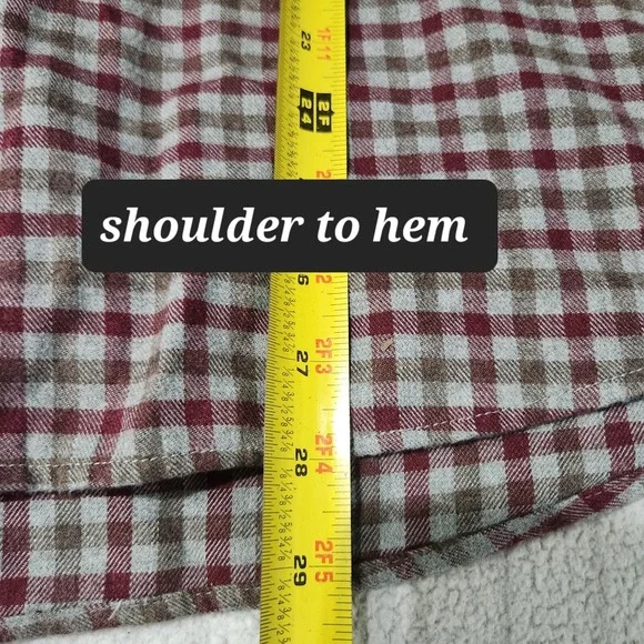 johnnie o large nwt Dickens Plaid Shirt - Picture 6 of 7